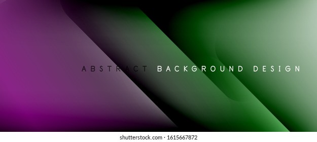 Straight lines with shadows and light on gradient background. Trendy simple fluid color gradient abstract background with dynamic straight shadow line effect. Vector Illustration For Wallpaper, Banner