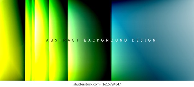 Líneas rectas con sombras y luz sobre el fondo del degradado. Fondo abstracto de degradado de color simple y moderno con efecto de línea de sombra recta dinámica. Ilustración De Vectores Para Papel De Fondo De Pantalla, Banner