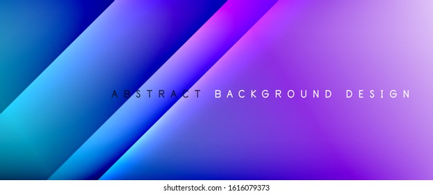 Straight lines with shadows and light on gradient background. Trendy simple fluid color gradient abstract background with dynamic straight shadow line effect. Vector Illustration For Wallpaper, Banner