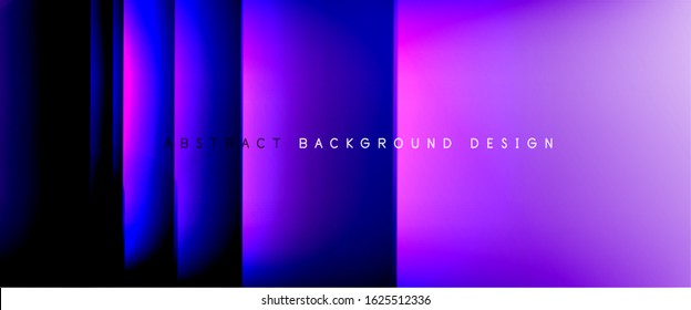 Straight lines with shadows and light on gradient background. Trendy simple fluid color gradient abstract background with dynamic straight shadow line effect. Vector Illustration For Wallpaper, Banner