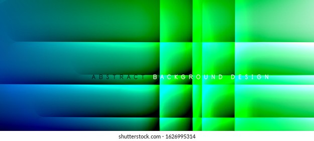 Straight lines with shadows and light on gradient background. Trendy simple fluid color gradient abstract background with dynamic straight shadow line effect. Vector Illustration For Wallpaper, Banner