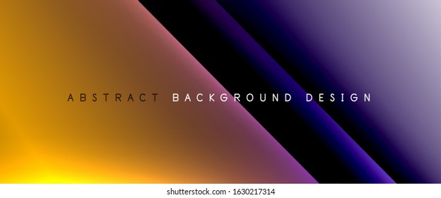 Straight lines with shadows and light on gradient background. Trendy simple fluid color gradient abstract background with dynamic straight shadow line effect. Vector Illustration For Wallpaper, Banner