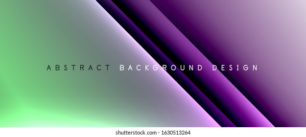 Straight lines with shadows and light on gradient background. Trendy simple fluid color gradient abstract background with dynamic straight shadow line effect. Vector Illustration For Wallpaper, Banner