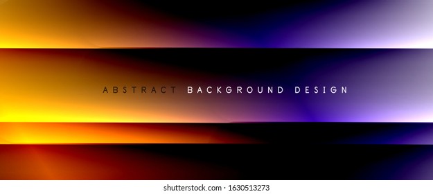 Straight lines with shadows and light on gradient background. Trendy simple fluid color gradient abstract background with dynamic straight shadow line effect. Vector Illustration For Wallpaper, Banner