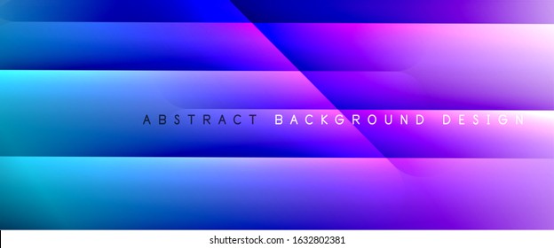 Straight lines with shadows and light on gradient background. Trendy simple fluid color gradient abstract background with dynamic straight shadow line effect. Vector Illustration For Wallpaper, Banner