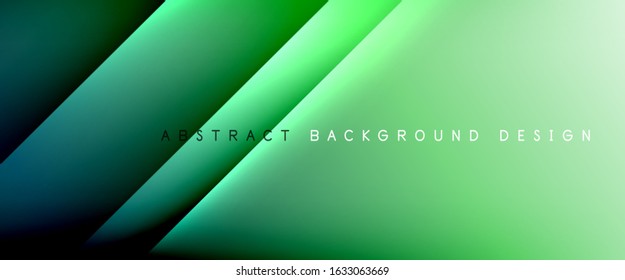 Líneas rectas con sombras y luz sobre el fondo del degradado. Fondo abstracto de degradado de color simple y moderno con efecto de línea de sombra recta dinámica. Ilustración De Vectores Para Papel De Fondo De Pantalla, Banner