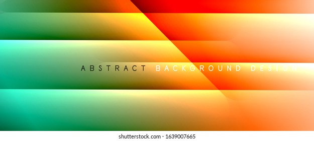 Straight lines with shadows and light on gradient background. Trendy simple fluid color gradient abstract background with dynamic straight shadow line effect. Vector Illustration For Wallpaper, Banner