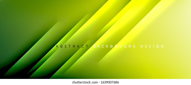 Straight lines with shadows and light on gradient background. Trendy simple fluid color gradient abstract background with dynamic straight shadow line effect. Vector Illustration For Wallpaper, Banner