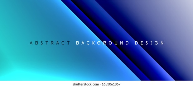 Líneas rectas con sombras y luz sobre fondo degradado. Fondo abstracto de color simple y moderno con efecto directo de línea de sombra. Ilustración De Vector Para Papel De Fondo De Pantalla, Banner