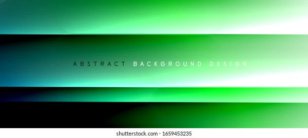 Linhas retas com sombras e luz no plano de fundo gradiente. Fundo abstrato do gradiente de cor do fluido simples da moda com efeito de linha de sombra reta dinâmica. Ilustração De Vetor Para Papel De Parede, Faixa