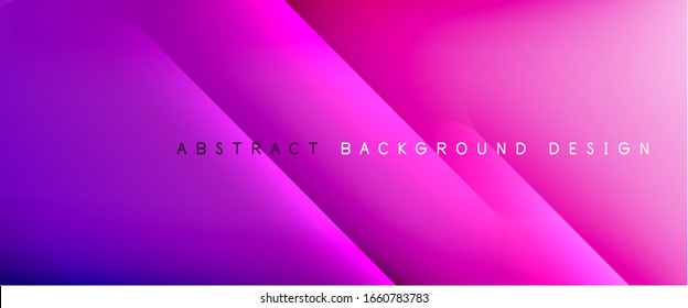 Straight lines with shadows and light on gradient background. Trendy simple fluid color gradient abstract background with dynamic straight shadow line effect. Vector Illustration For Wallpaper, Banner