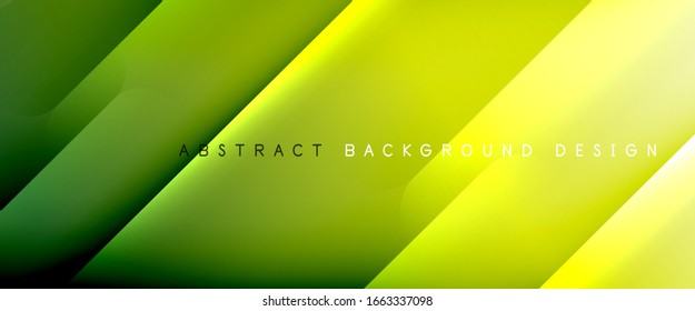 Straight lines with shadows and light on gradient background. Trendy simple fluid color gradient abstract background with dynamic straight shadow line effect. Vector Illustration For Wallpaper, Banner