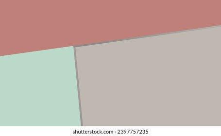 Gerade Linien mit Schatten und Licht auf Farbverlauf-Hintergrund, Vektorgrafik für Tapete, Banner.