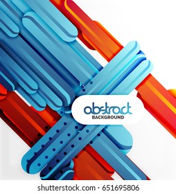 Straight lines vector abstract background