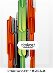Straight lines vector abstract background