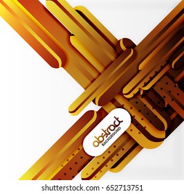Straight lines vector abstract background