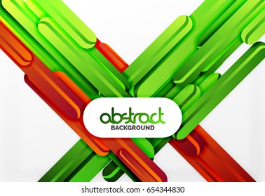 Straight lines vector abstract background