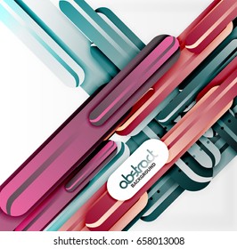 Straight lines vector abstract background