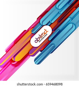 Straight lines vector abstract background