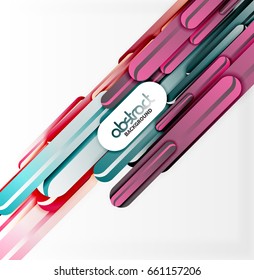 Straight lines vector abstract background