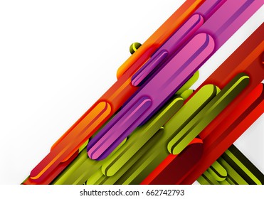 Straight lines vector abstract background