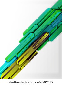 Straight lines vector abstract background