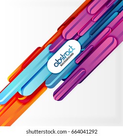 Straight lines vector abstract background