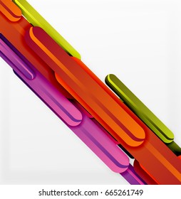 Straight lines vector abstract background