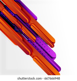Straight lines vector abstract background