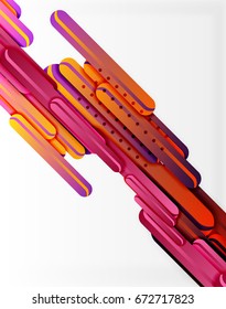 Straight lines vector abstract background