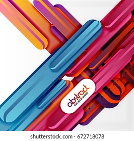 Fondo abstracto vectorial de líneas rectas