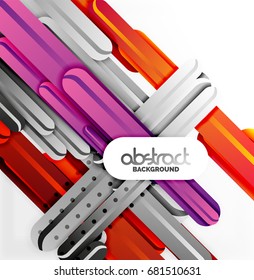 Fondo abstracto vectorial de líneas rectas