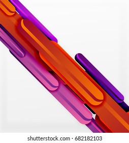 Straight lines vector abstract background