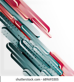 Straight lines vector abstract background