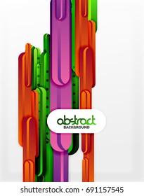 Straight lines vector abstract background