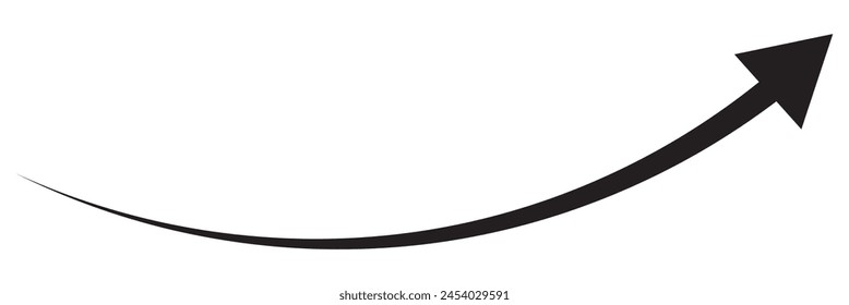 Straight long right vector arrow icon. Arrow Long Icon White Arrows, Infographic Illustration ,Direction Symbol , Pointer Logo ,Up Sign , Isolated , Variations.