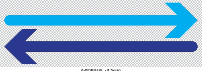 Straight long right vector arrow icon. Arrow Long Icon White Arrows, Infographic Illustration ,Direction Symbol , Pointer Logo ,Up Sign , Isolated , Variations.