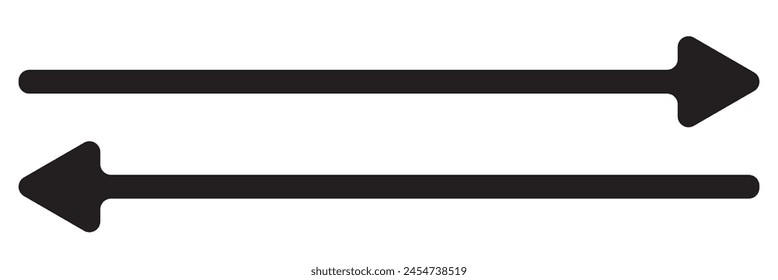 Straight long right vector arrow icon. long arrow Up. Arrow Long Icon White, black | Arrows |Infographic Illustration | Direction Symbol|Pointer Logo|Isolated| Variations.