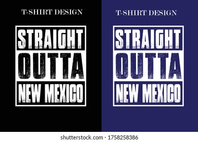 Straight outta funny t-shirt design. USA city funny t-shirt design.vintage t-shirt design.