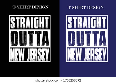 Straight outta funny t-shirt design. USA city funny t-shirt design.vintage t-shirt design.