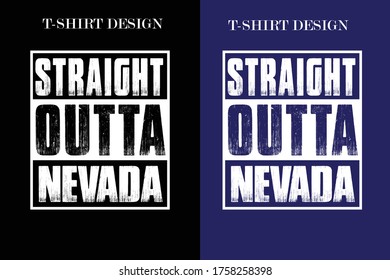 Straight outta funny t-shirt design. USA city funny t-shirt design.vintage t-shirt design.