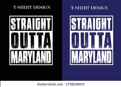 Straight outta funny t-shirt design. USA city funny t-shirt design.vintage t-shirt design.