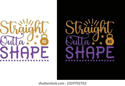 Forma de salida recta Svg , entrenamiento Svg