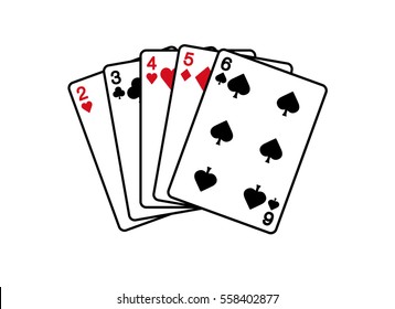 Straight - Poker Hand