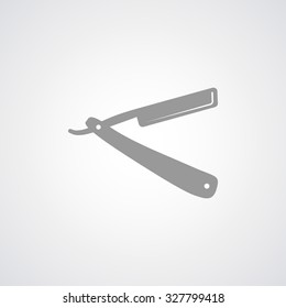 Straight razor icon