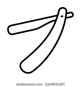 Icono De Razor Directo Diseño Plantilla Vector De Diseño Signo De Ilustración Y Píxeles De Símbolo Perfecto