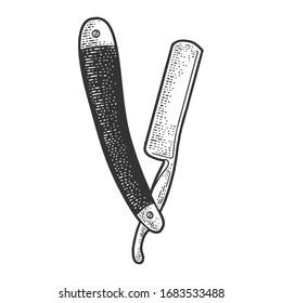 Straight Razor Drawing Images Stock Photos Vectors Shutterstock A razor made of a hardened steel blade that requires honing and stropping to produce a cutting edge. https www shutterstock com image vector straight razor sketch engraving vector illustration 1683533488