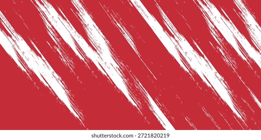 Paquete de líneas de Vector de tinta roja recta. Color sangriento largo y redondo dibujado a mano pincelada texto resaltado, marcos, círculos. Conjunto de pinceladas de caligrafía asiática	