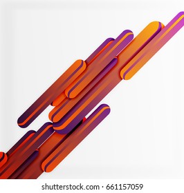 Straight red lines vector abstract background
