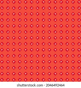 straight seamless pattern with heart